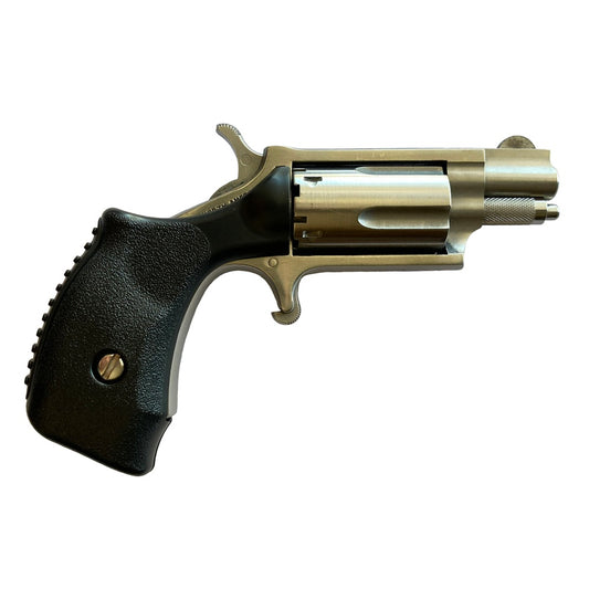 Grips for North American Arms (NAA) .22WMR/.22Magnum revolvers, Plastic and Rubber, Color: Black